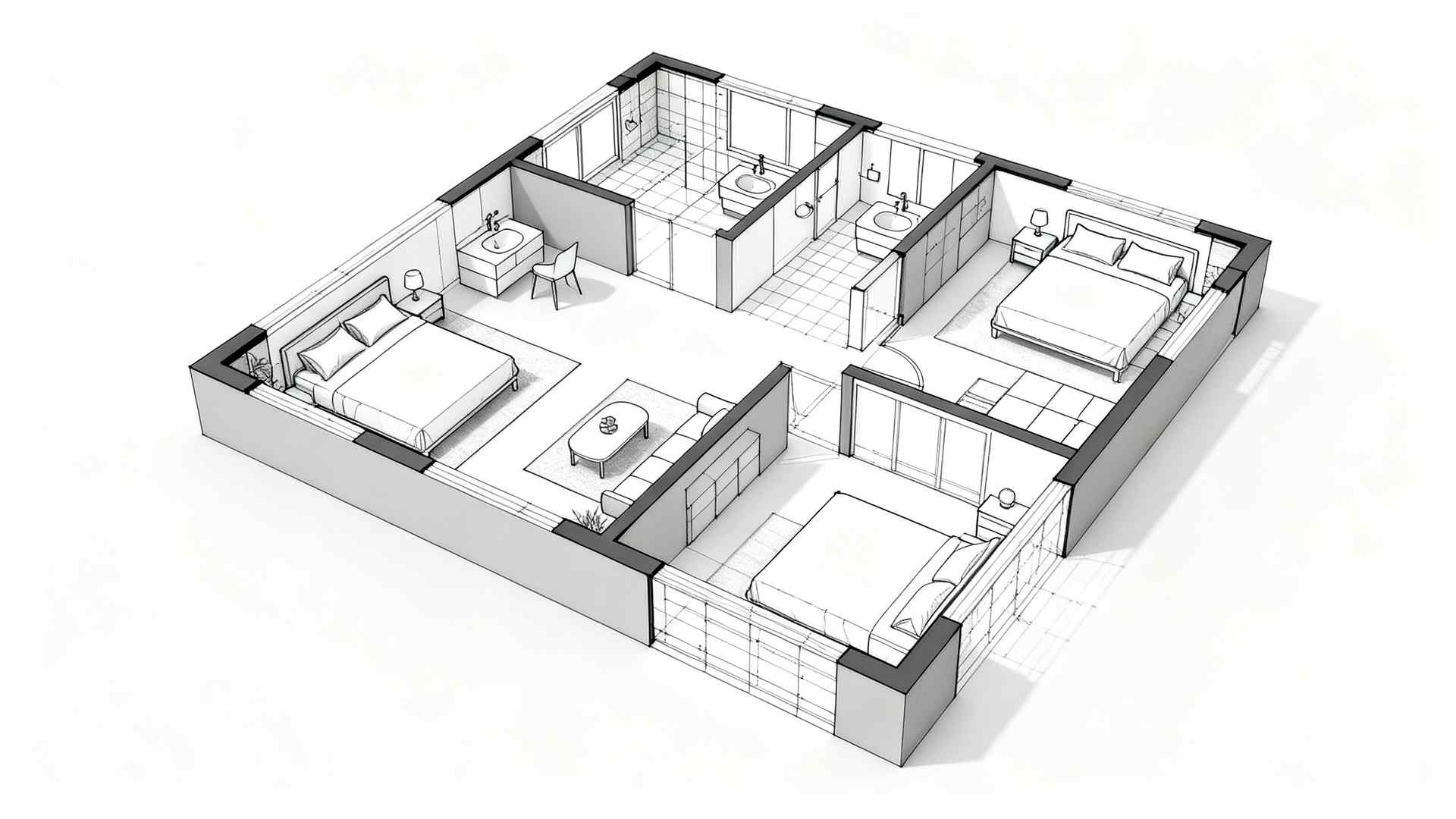 4 quartos em Badalona - 2