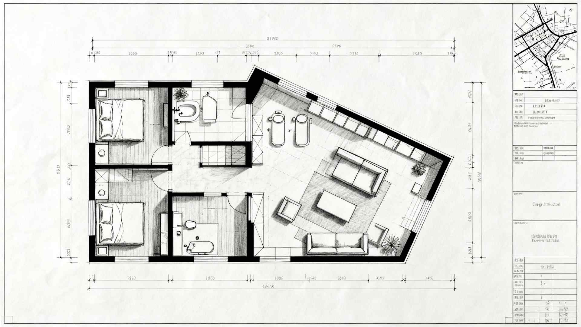 4 quartos em Barcelona - 3