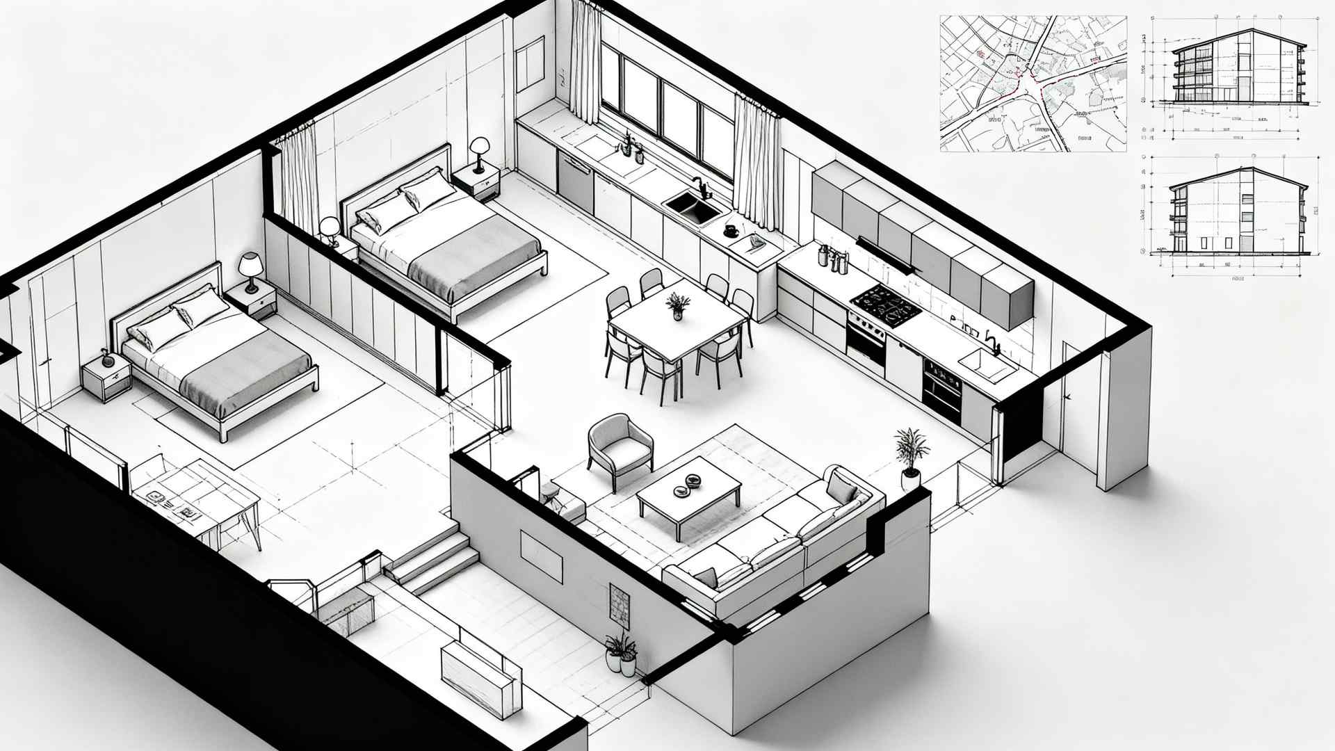 4 quartos em Barcelona - 4