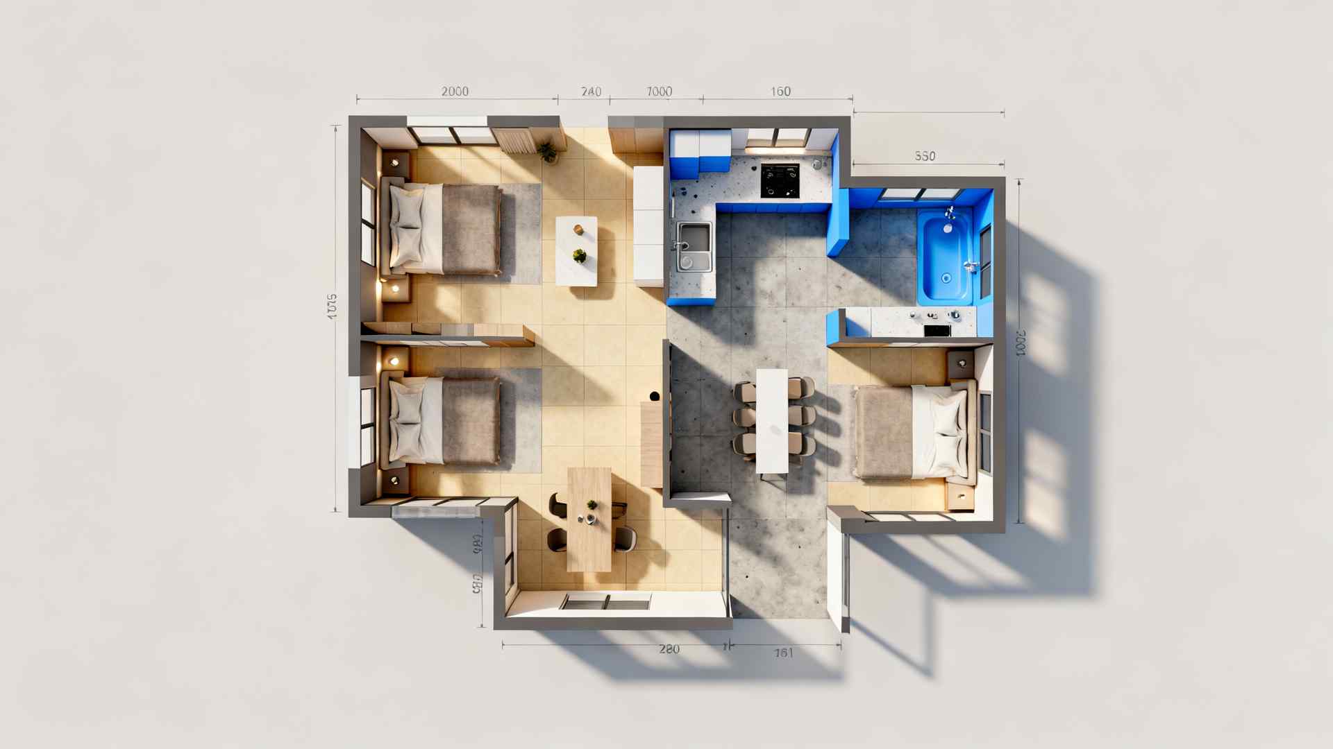 2 bedrooms in Sierra Nevada - 3